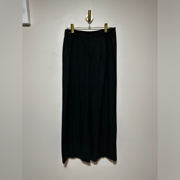 🆕 Madewell The Harlow Wide-Leg Pant Black - Picture 10 of 11